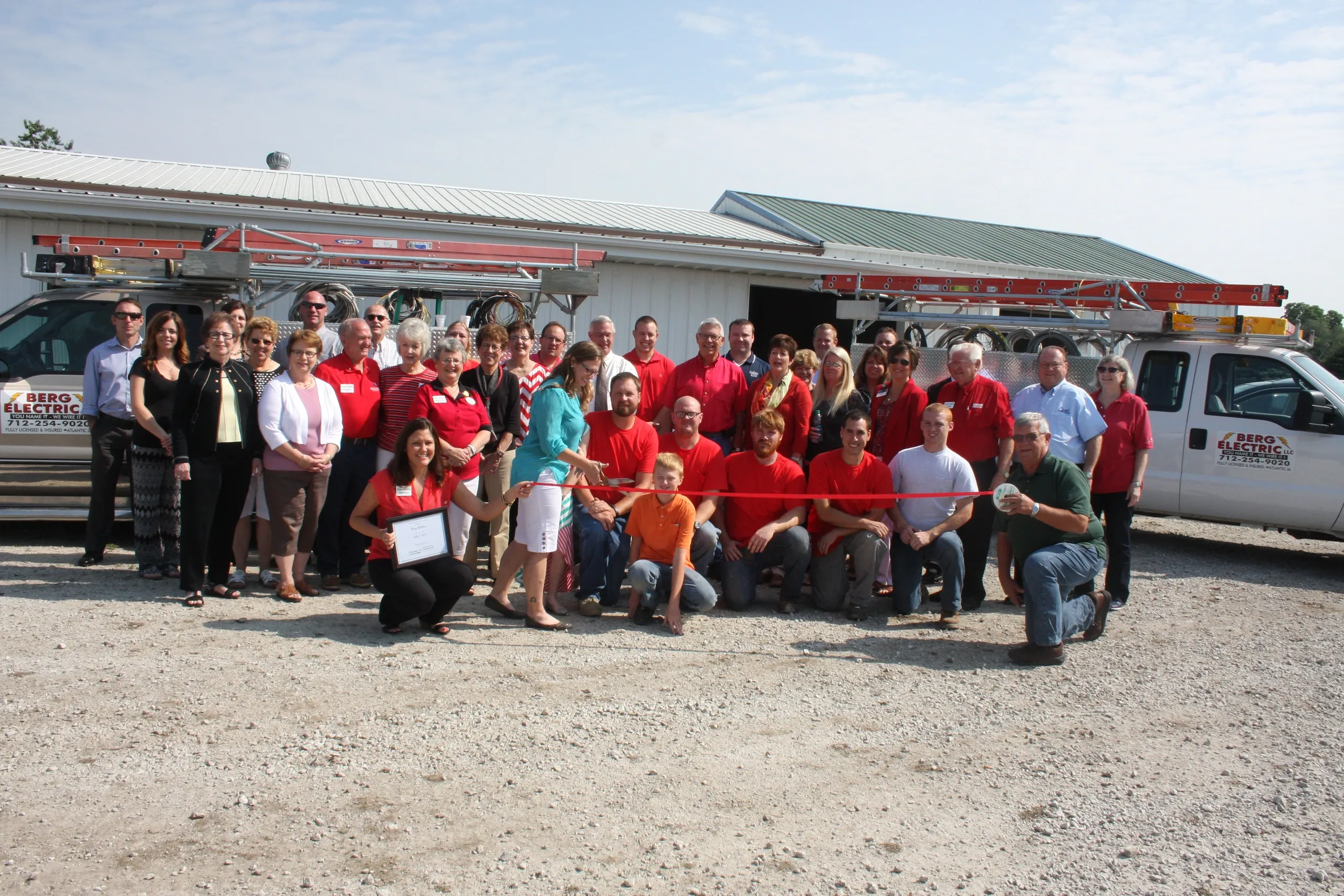 The friendly and helpful Berg Electric staff