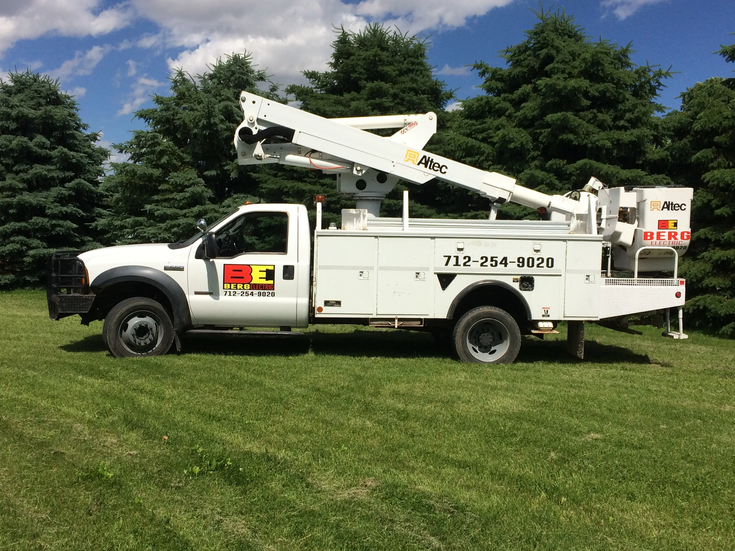 Berg Electric service trucks